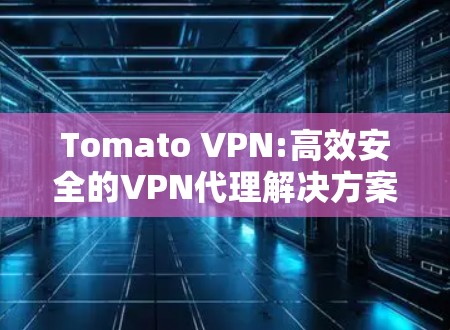 Tomato VPN:高效安全的VPN代理解决方案 Tomato VPN:高效安全的VPN代理解决方案