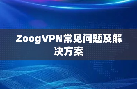 ZoogVPN常见问题及解决方案 ZoogVPN常见问题及解决方案