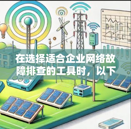 在选择适合企业网络故障排查的工具时,以下几款软件被广泛认可,适合不同需求和规模的企业 在选择适合企业网络故障排查的工具时,以下几款软件被广泛认可,适合不同需求和规模的企业