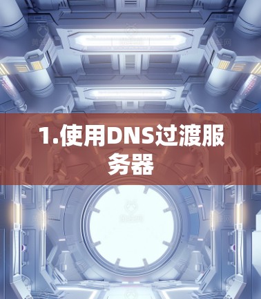 1.使用DNS过渡服务器 1.使用DNS过渡服务器