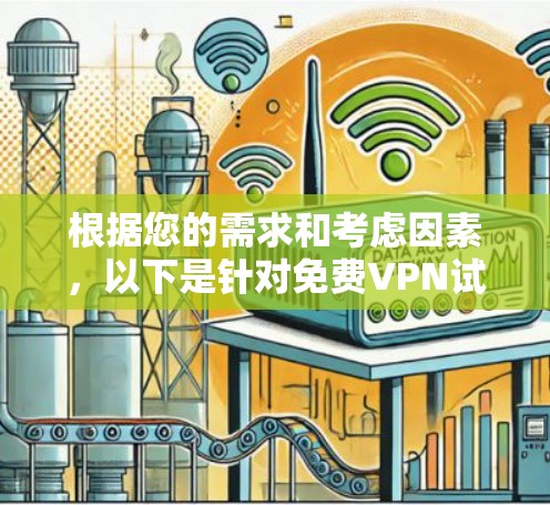 根据您的需求和考虑因素,以下是针对免费VPN试用版本的排名和推荐 根据您的需求和考虑因素,以下是针对免费VPN试用版本的排名和推荐