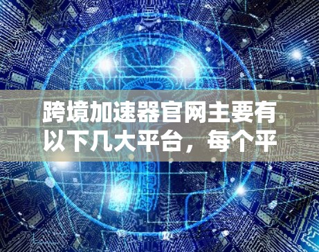 跨境加速器官网主要有以下几大平台，每个平台提供不同的服务，选择时需根据企业需求
