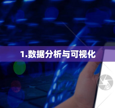 1.数据分析与可视化 1.数据分析与可视化
