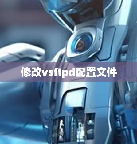 修改vsftpd配置文件