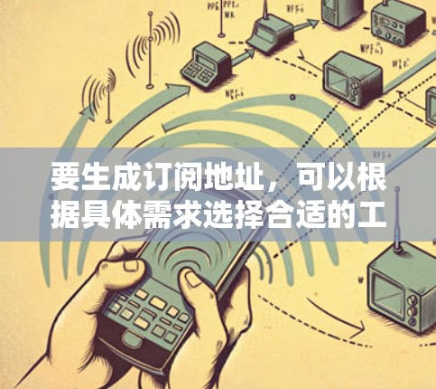 要生成订阅地址，可以根据具体需求选择合适的工具或方法。以下是一些常见的方法